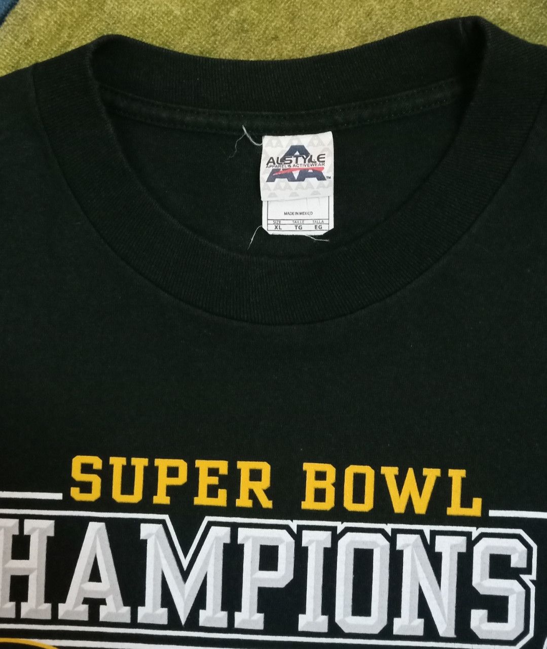 NFL Green Bay Packers Super Bowl XLV Champions 2011 T-shirt Size US XL / EU 56 / 4 - 4 Thumbnail