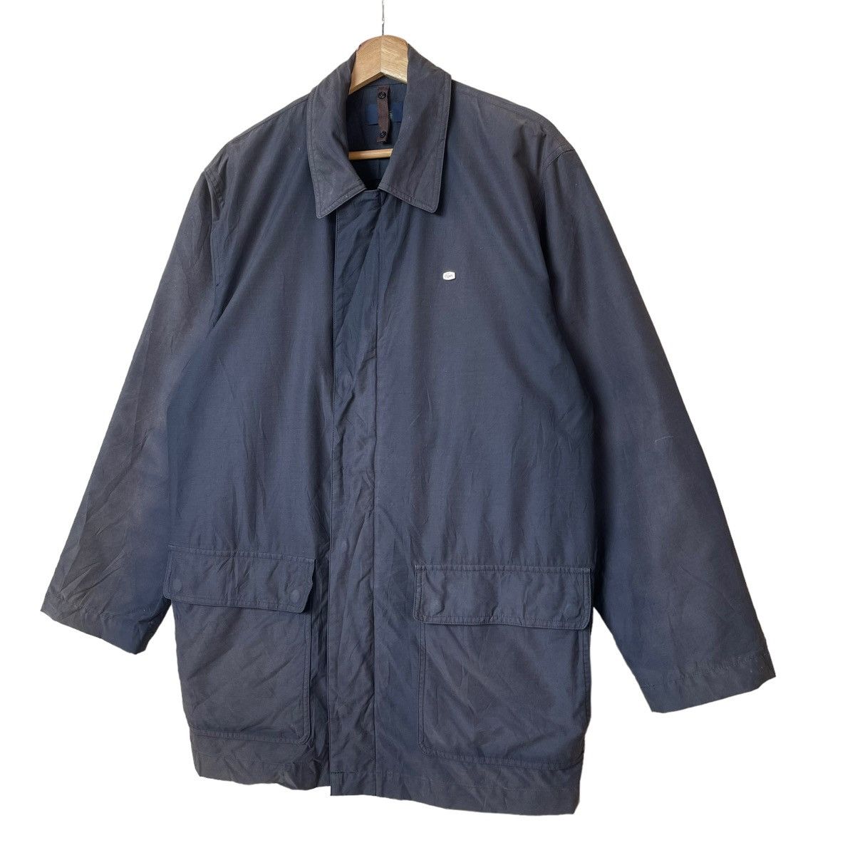 Lacoste Lacoste Made In Japan Workwear Jacket Full Zipper Size US L / EU 52-54 / 3 - 3 Thumbnail