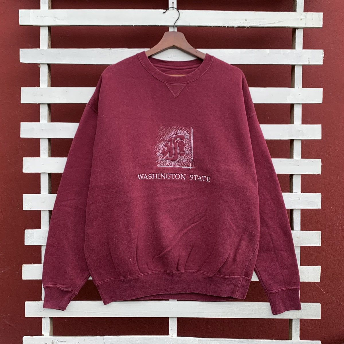 Gear For Sports Washington State Sweatshirt Embroidered Logo