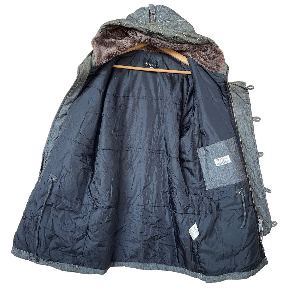 Japanese Brand TK The Shop Mixpice Light Jacket Hoodie By Takeo Kikuchi Size US M / EU 48-50 / 2 - 9 Thumbnail
