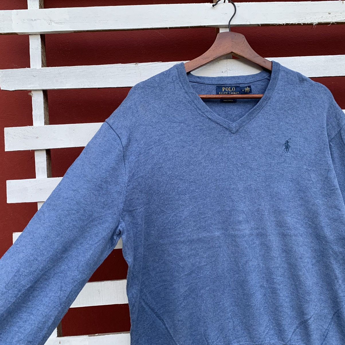 Polo Ralph Lauren Polo Ralph Lauren Vneck Knit Sweater Size US M / EU 48-50 / 2 - 5 Thumbnail