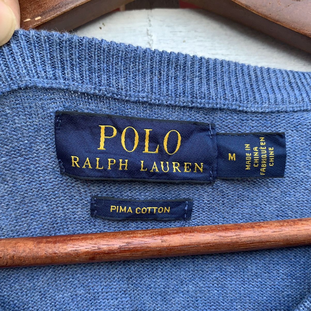 Polo Ralph Lauren Polo Ralph Lauren Vneck Knit Sweater Size US M / EU 48-50 / 2 - 7 Thumbnail