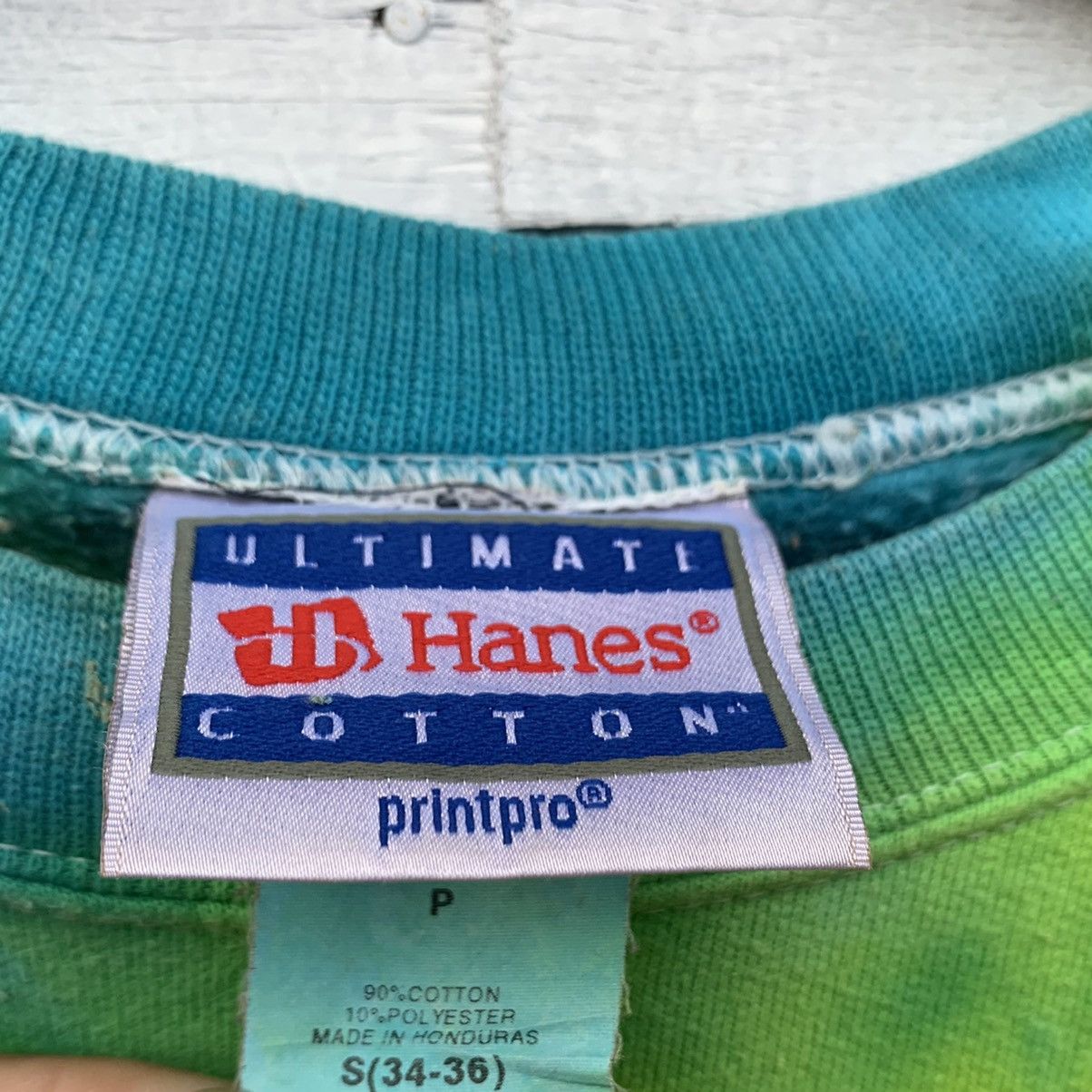 Hanes Vintage Hanes Tie Dye Rainbow Plain Sweatshirt Size US M / EU 48-50 / 2 - 7 Thumbnail