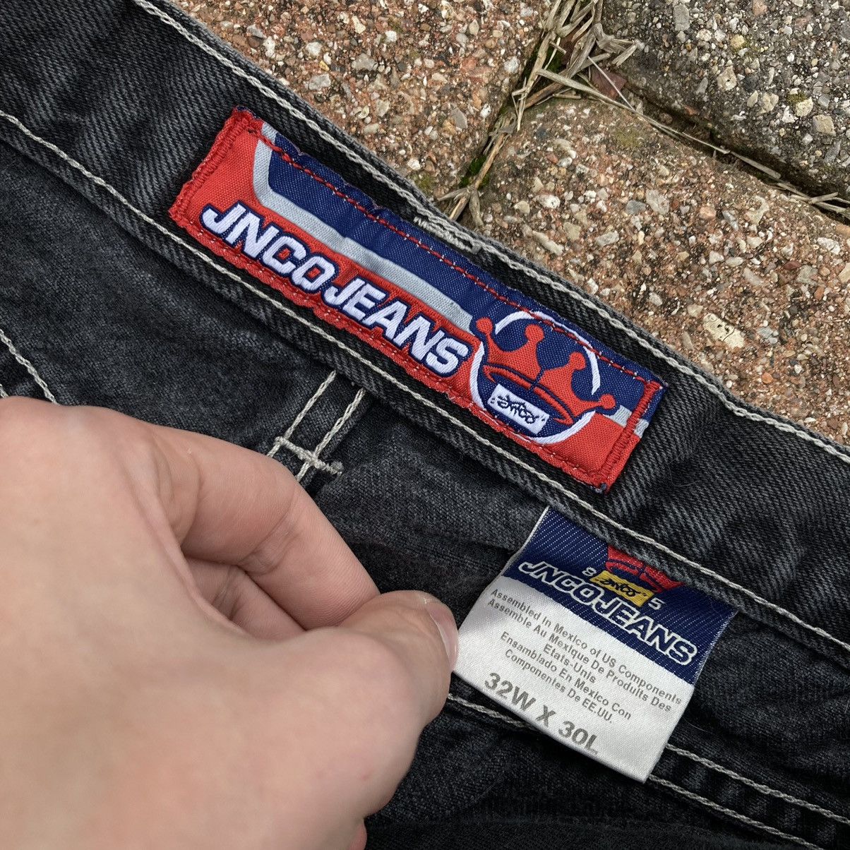 JNCO Vintage JNCO Jeans Wide Leg Baggy Y2K 90s 2000s Flame Hardy Size US 32 / EU 48 - 6 Thumbnail