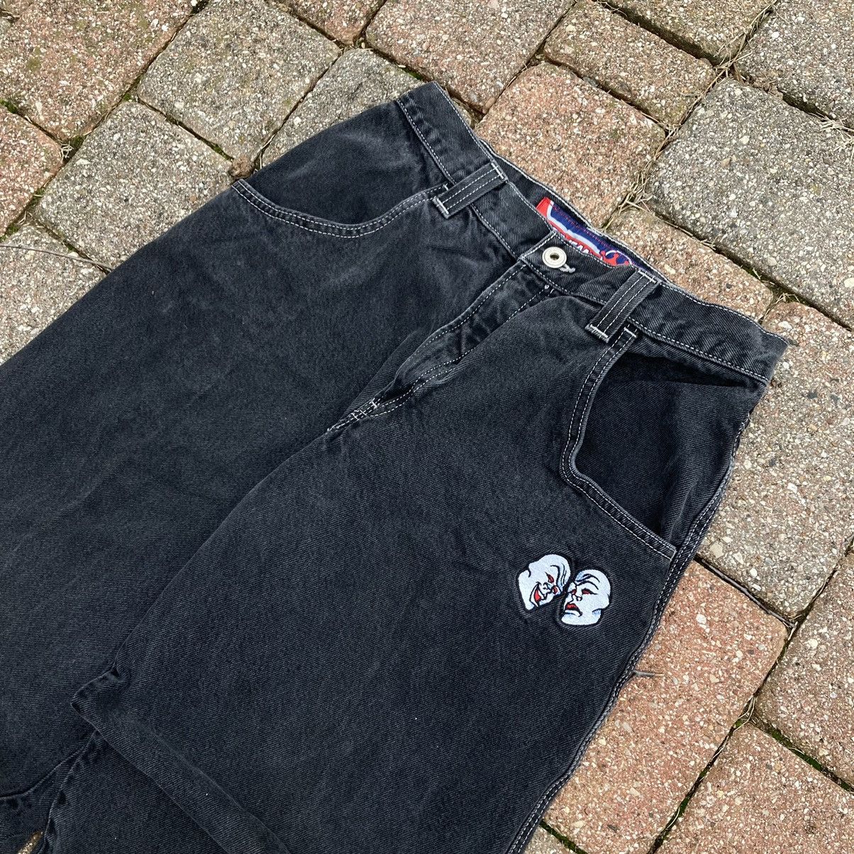 JNCO Vintage JNCO Jeans Wide Leg Baggy Y2K 90s 2000s Flame Hardy Size US 32 / EU 48 - 5 Thumbnail