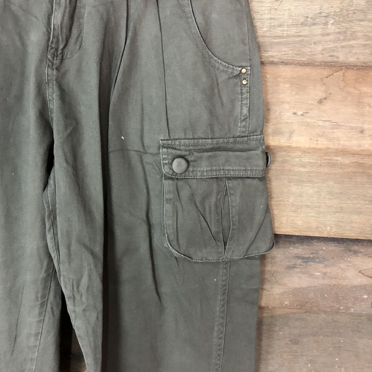 D Japan vintage streetwear multipocket Cargo Pants #2374