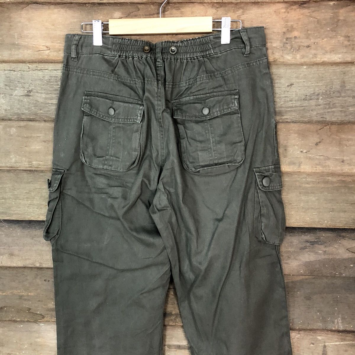 D Japan vintage streetwear multipocket Cargo Pants #2374