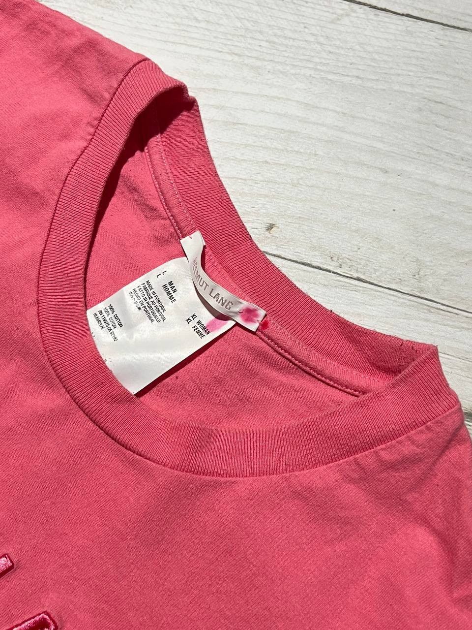 Helmut Lang Helmut Lang T-Shirt Big Logo Y2K Size US L / EU 52-54 / 3 - 5 Thumbnail