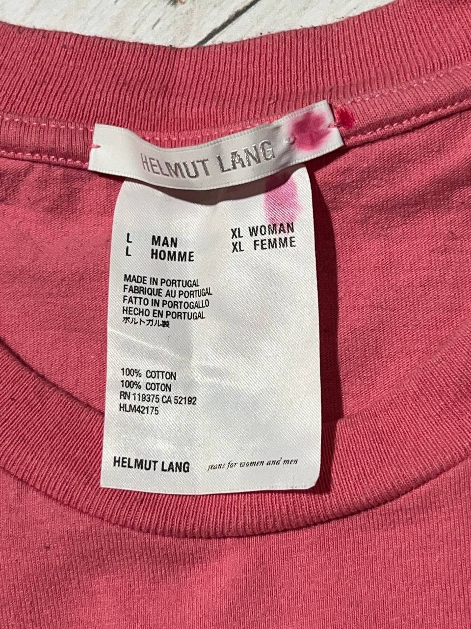 Helmut Lang Helmut Lang T-Shirt Big Logo Y2K Size US L / EU 52-54 / 3 - 6 Thumbnail
