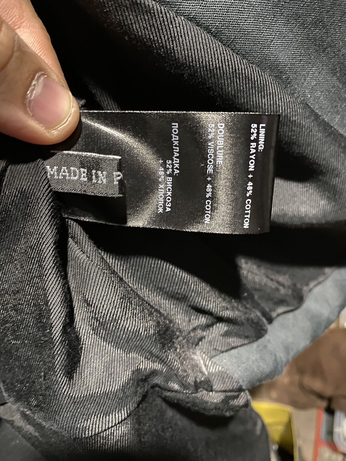 Ann Demeulemeester SS2012 Show piece Size US S / EU 44-46 / 1 - 9 Thumbnail