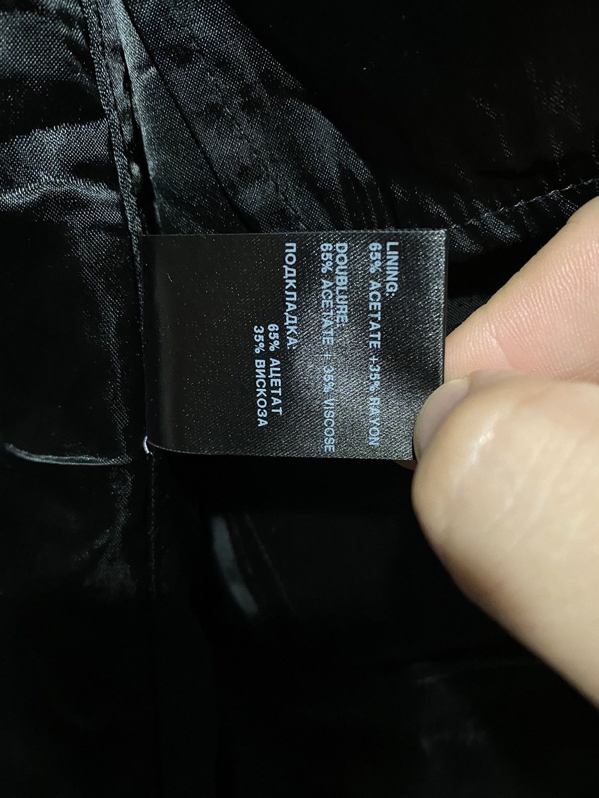 Ann Demeulemeester SS2013 Show piece Size US M / EU 48-50 / 2 - 5 Thumbnail