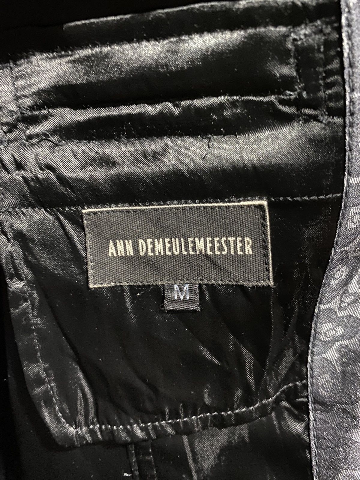 Ann Demeulemeester SS2013 Show piece Size US M / EU 48-50 / 2 - 3 Thumbnail