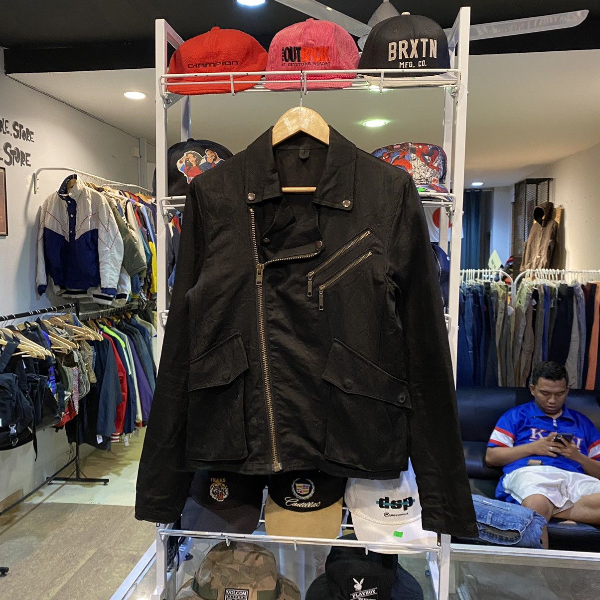 Beams Seditionaries Punk Double Collar Jacket