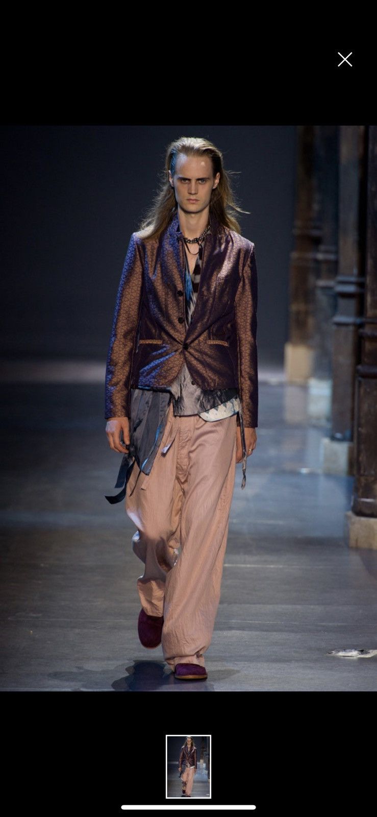 Ann Demeulemeester SS2013 Show piece Size US M / EU 48-50 / 2 - 6 Thumbnail