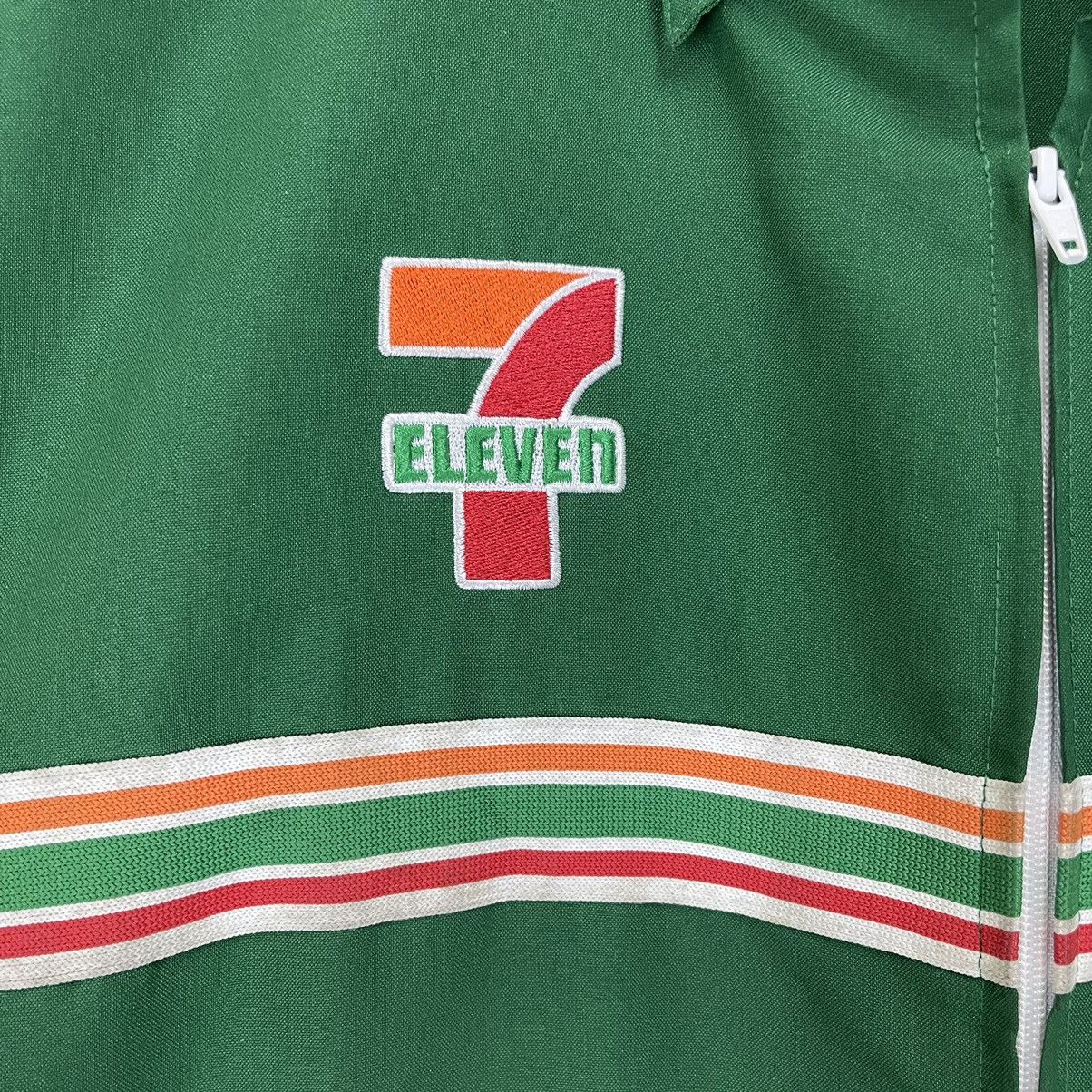 Japanese Brand Vintage 7-ELEVEN Uniform Shirt/Jacket Zip Up Size US L / EU 52-54 / 3 - 3 Thumbnail