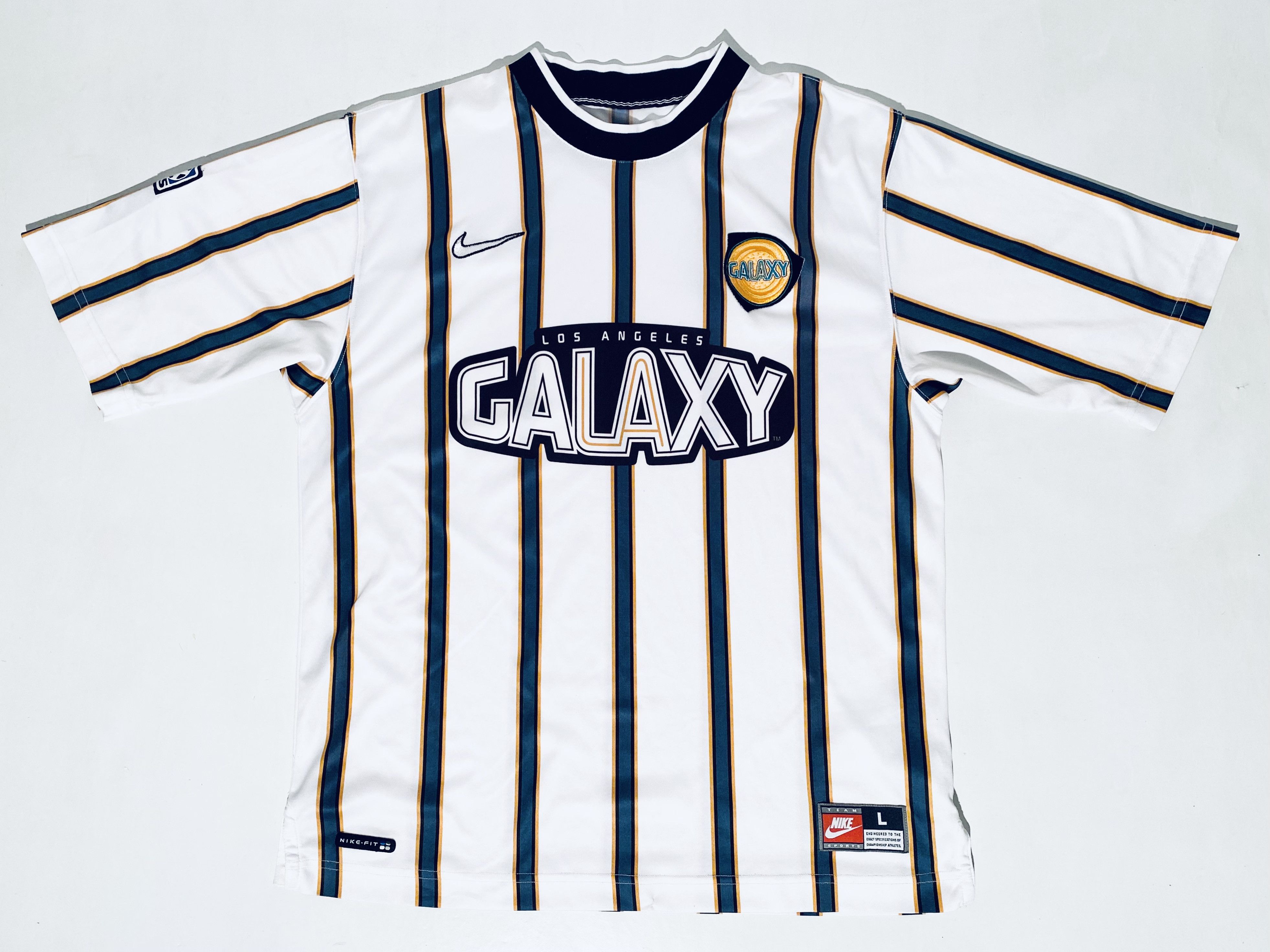 Nike × Vintage LA Galaxy Away Soccer Jersey 1997 - 1998 | Grailed