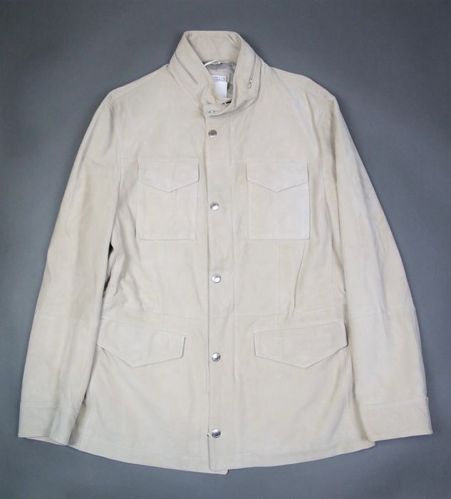 Brunello Cucinelli Rare 100% Suede Field Jacket M | Grailed