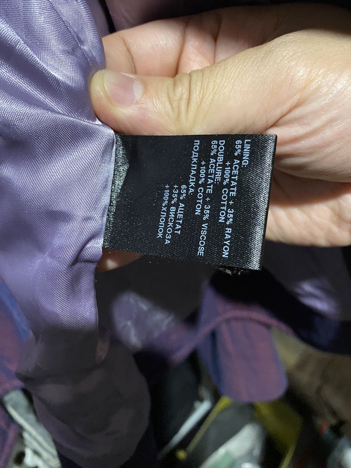 Ann Demeulemeester SS2013 show piece in different fabric Size US M / EU 48-50 / 2 - 8 Thumbnail