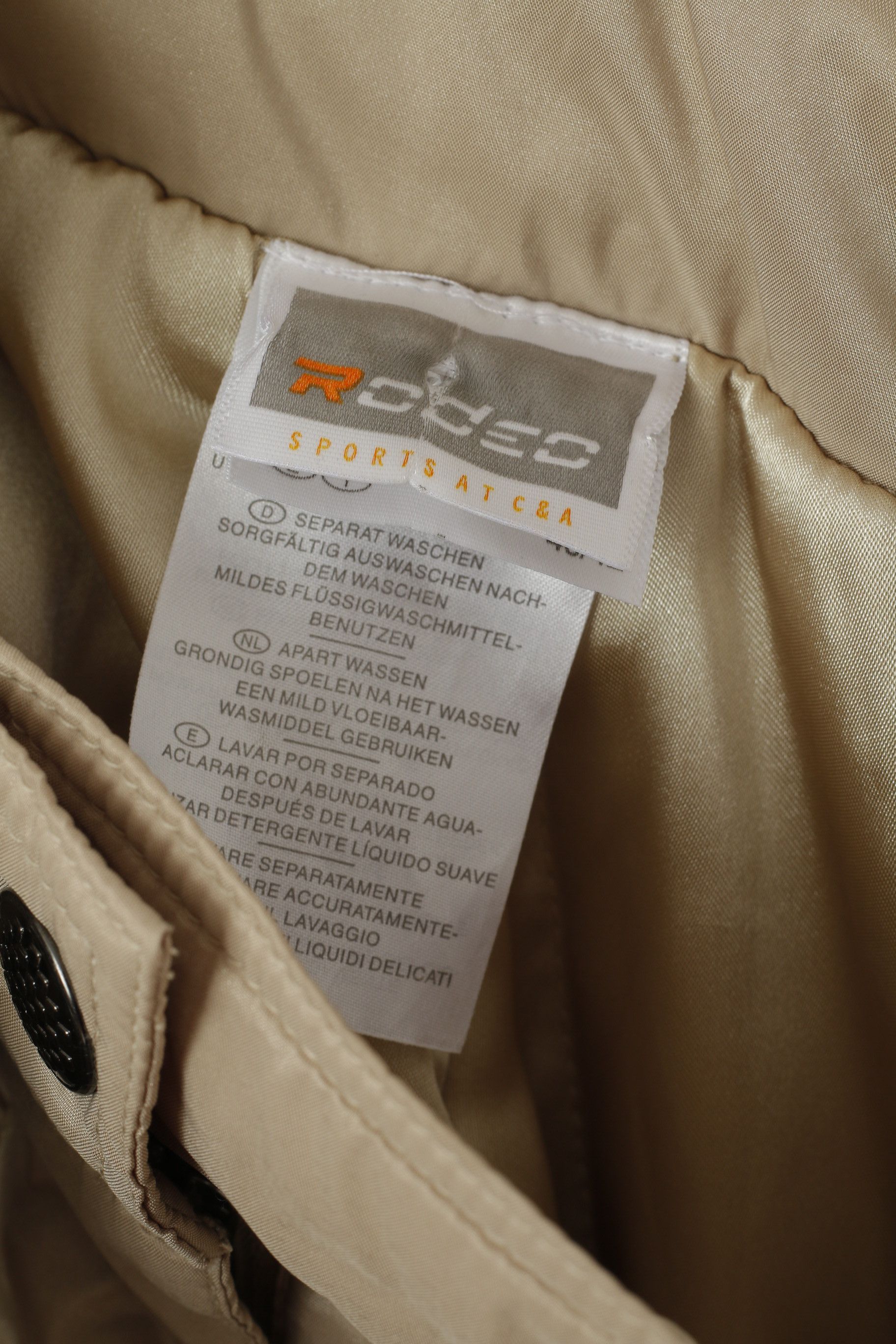 C&A Rodeo C&A Women S 36/38 Ski Trousers Beige 2822 Size 28" / US 6 / IT 42 - 4 Thumbnail