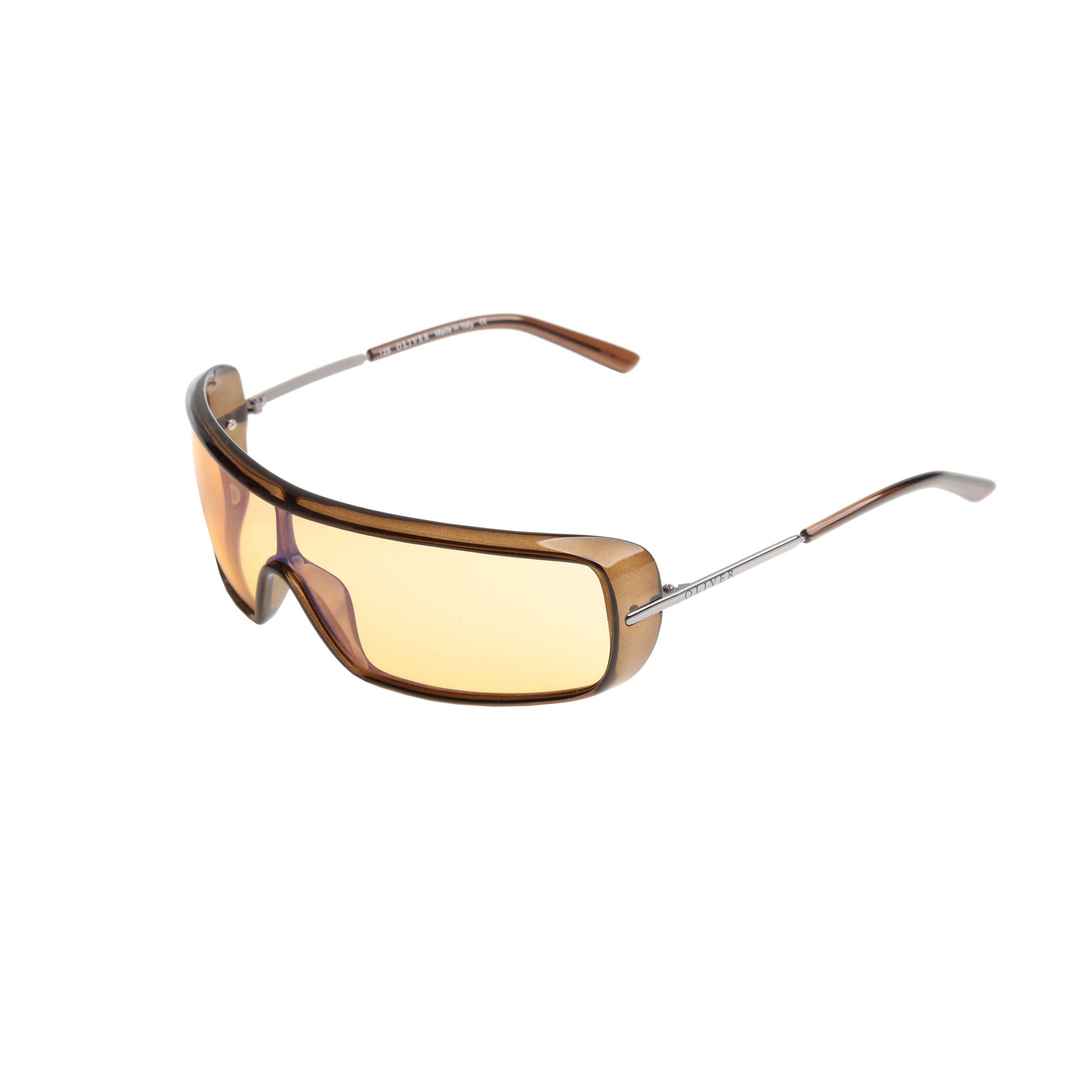 Valentino Oliver by Valentino 90's Transparent Brown Sunglasses Size ONE SIZE - 2 Thumbnail