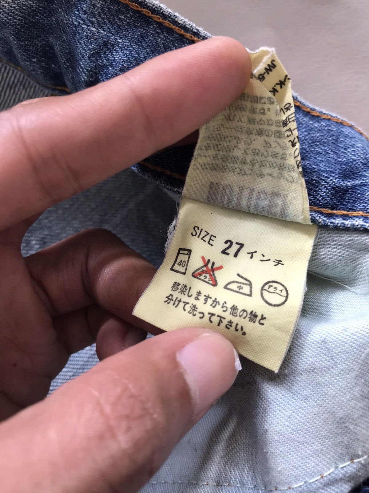 Levi's Levis 502 BIG E SELVEDGE JEAN Size 27" / US 4 / IT 40 - 7 Thumbnail