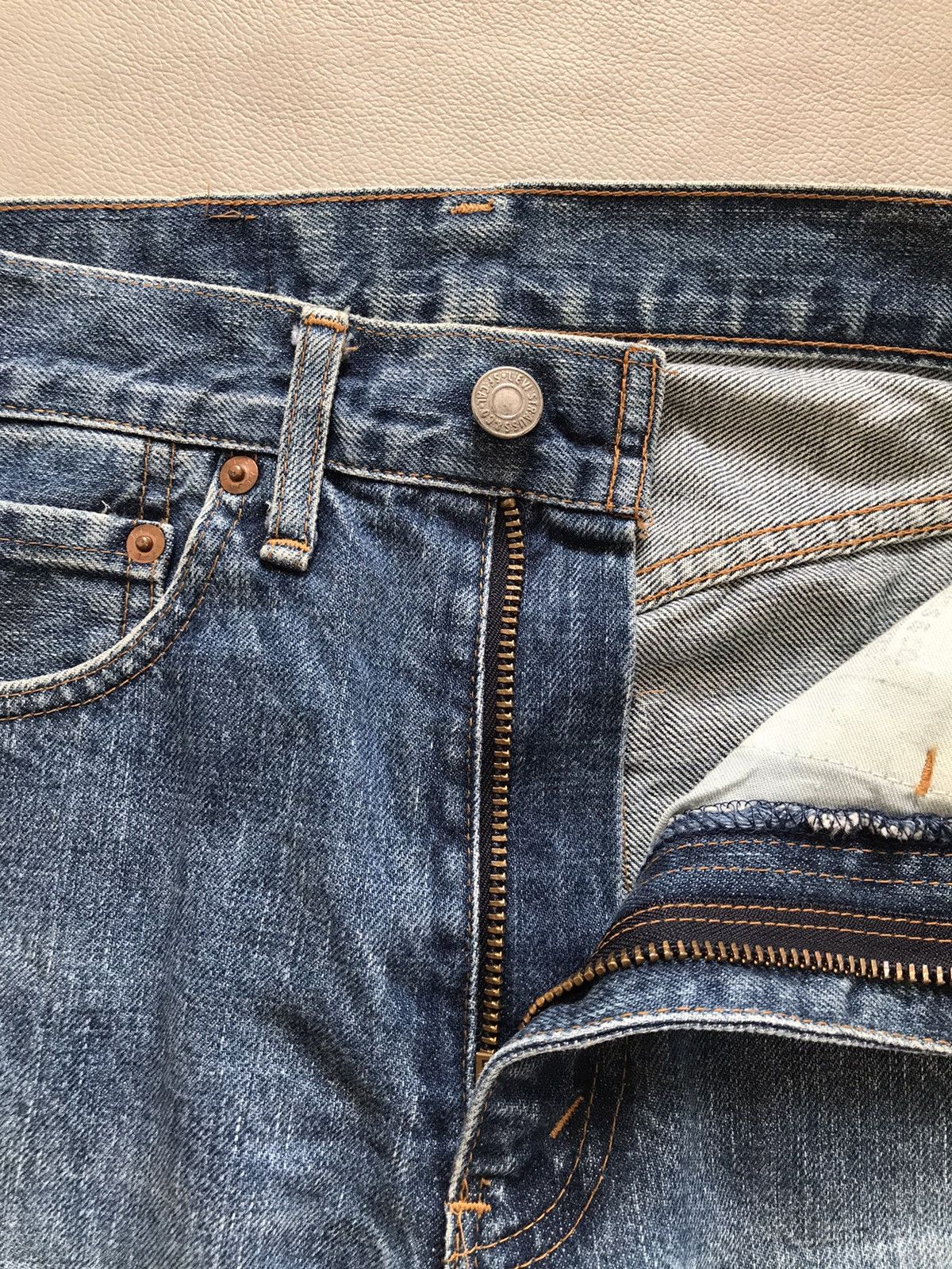 Levi's Levis 502 BIG E SELVEDGE JEAN Size 27" / US 4 / IT 40 - 4 Thumbnail