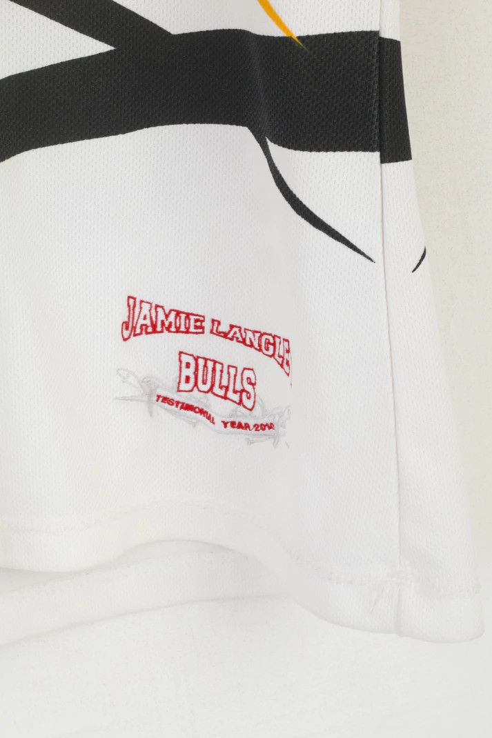 Vintage Bradford Bulls Official Men L Shirt White Rugby 0571 Size US L / EU 52-54 / 3 - 3 Thumbnail