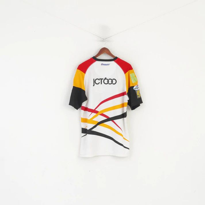 Vintage Bradford Bulls Official Men L Shirt White Rugby 0571 Size US L / EU 52-54 / 3 - 6 Thumbnail