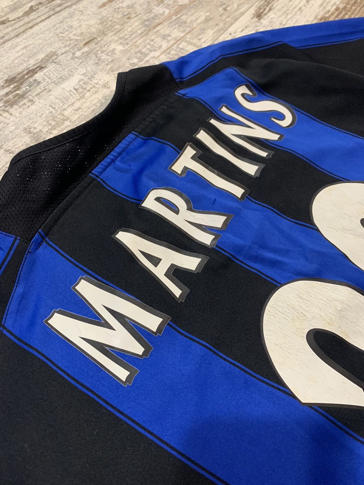 Nike Nike inter vintage soccer Jersey martins 90s L firelli drill Size US L / EU 52-54 / 3 - 8 Thumbnail