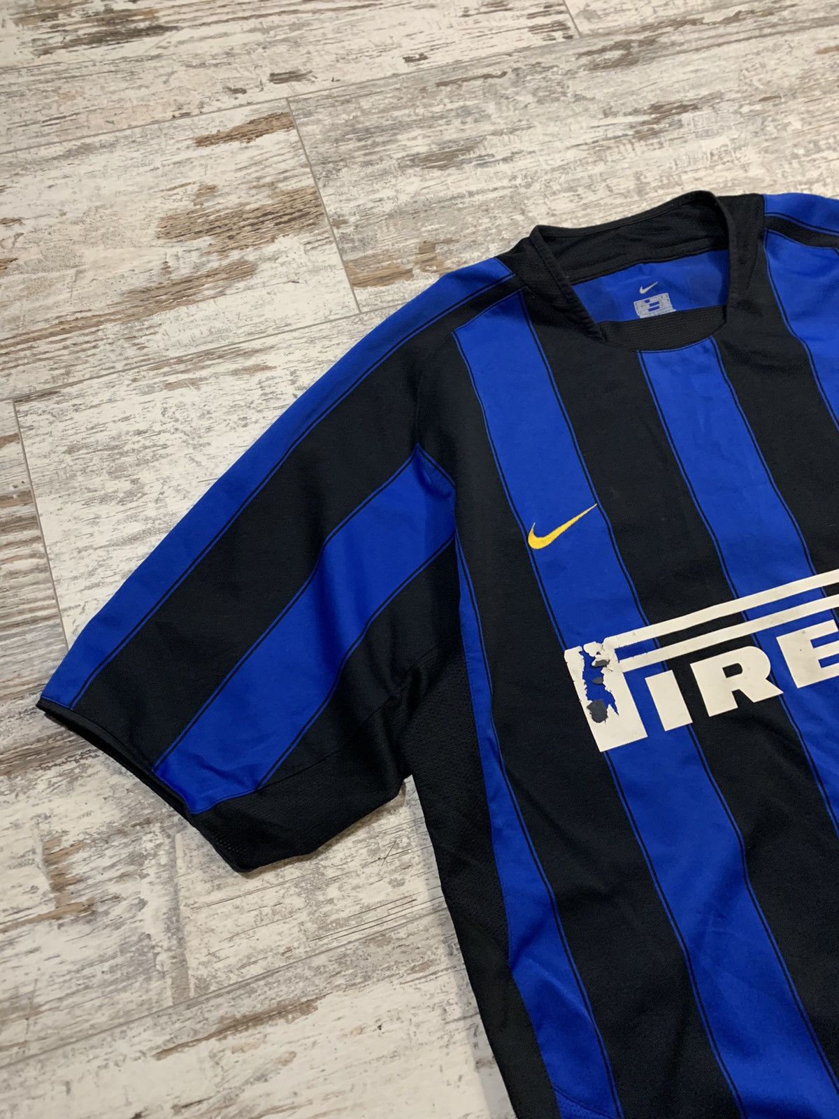 Nike Nike inter vintage soccer Jersey martins 90s L firelli drill Size US L / EU 52-54 / 3 - 10 Thumbnail