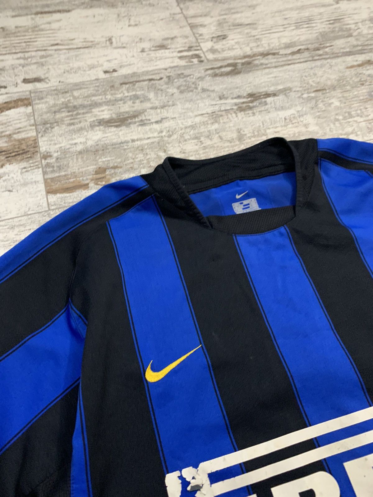 Nike Nike inter vintage soccer Jersey martins 90s L firelli drill Size US L / EU 52-54 / 3 - 12 Thumbnail