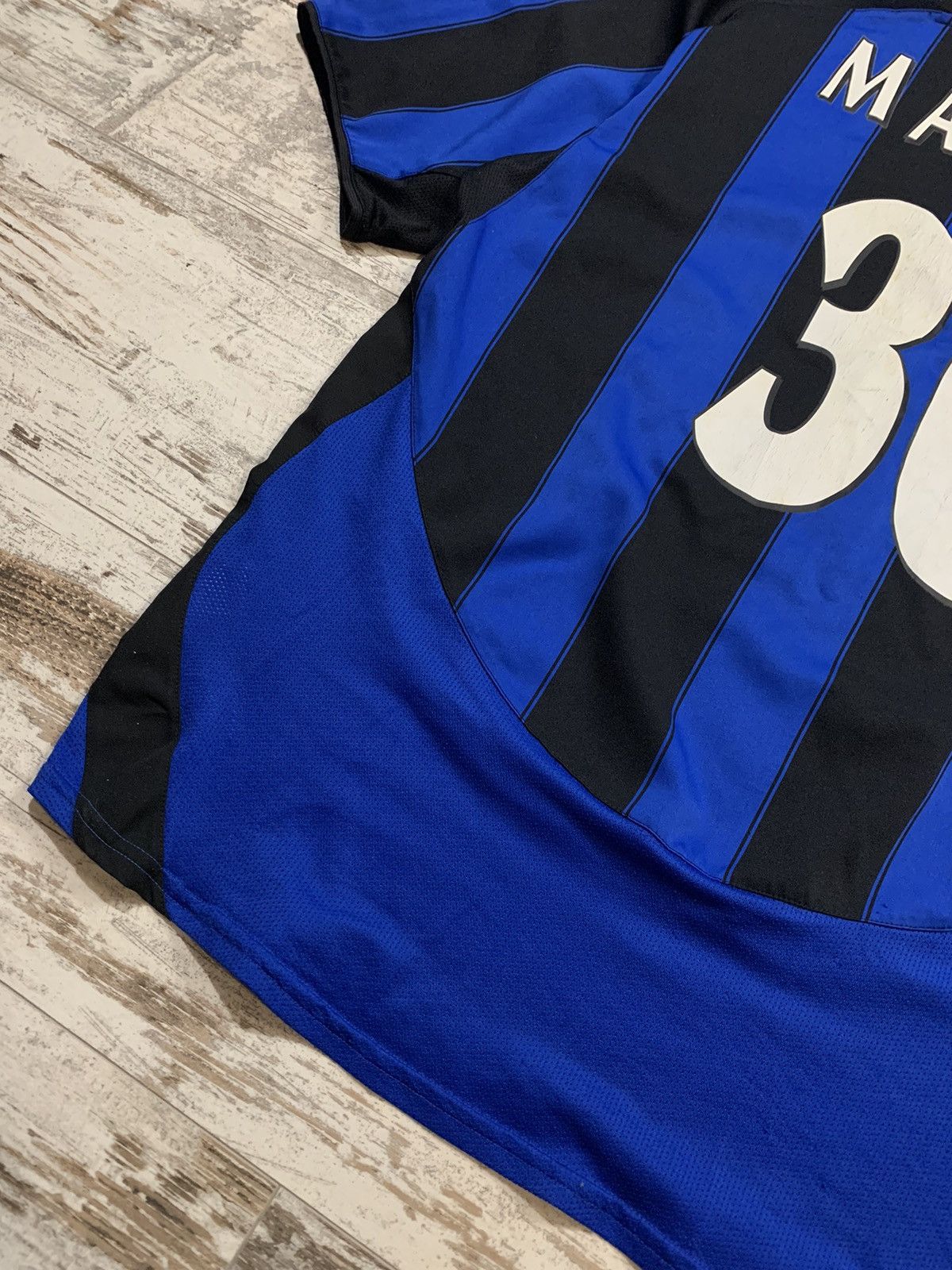 Nike Nike inter vintage soccer Jersey martins 90s L firelli drill Size US L / EU 52-54 / 3 - 7 Thumbnail