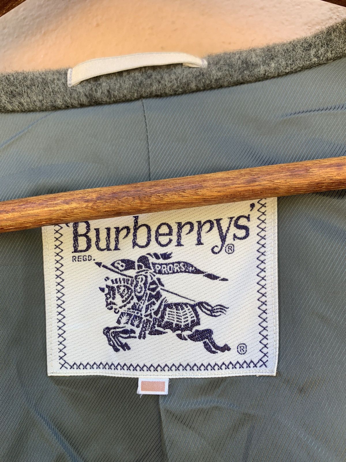 Burberry VINTAGE BURBERRYS COAT NOVA CHECK JACKET OVERCOAT WOOL Size US L / EU 52-54 / 3 - 14 Thumbnail
