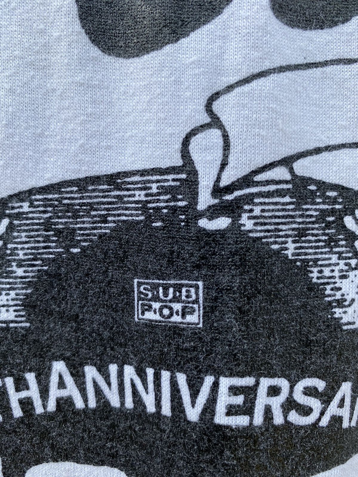 Band Tees 1996 SUBPOP RECORD “8th Anniversary” Single Stitch Tee Size US M / EU 48-50 / 2 - 3 Thumbnail