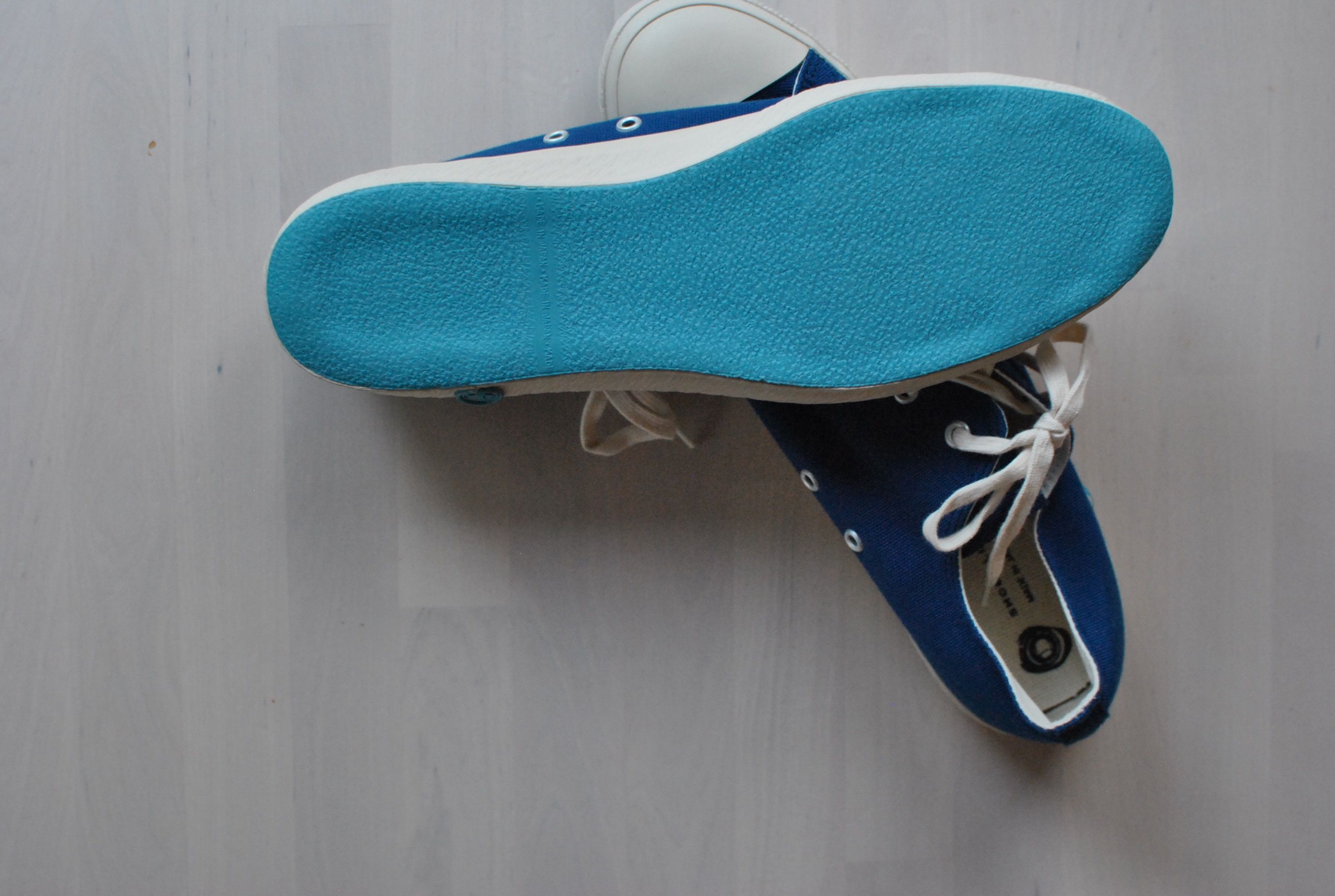 Shoes Like Pottery Blue low top canvas sneakers Size US 11 / EU 44 - 3 Thumbnail
