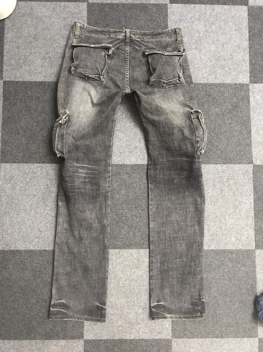 Japanese Brand GLOBAL WORK 3D 8 Pockets Cargo Jeans Size US 31 - 10 Thumbnail
