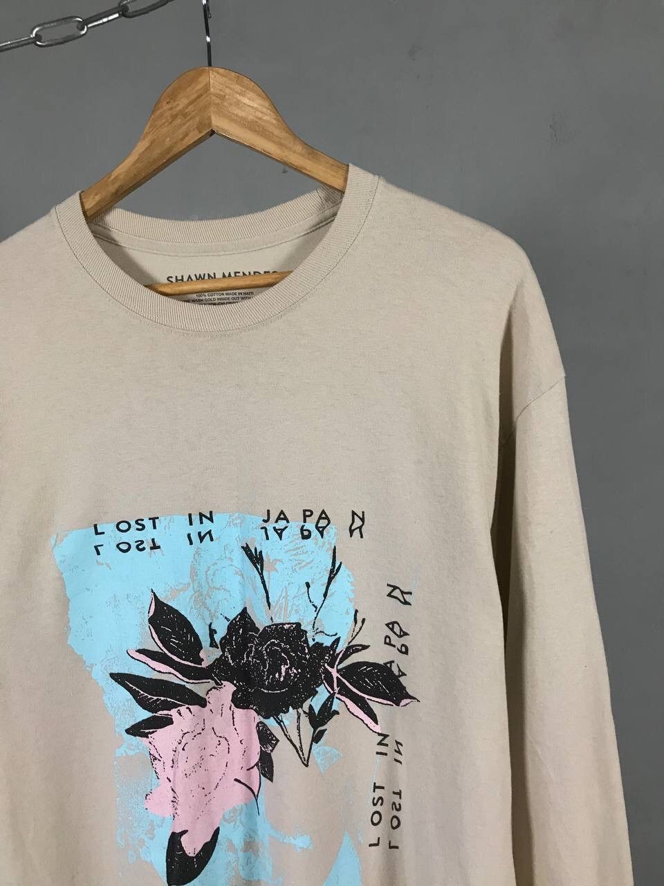 Band Tees × Japanese Brand Shawn Mendes Lost in Japan streetwear band tee longsleeve Size US L / EU 52-54 / 3 - 2 Thumbnail