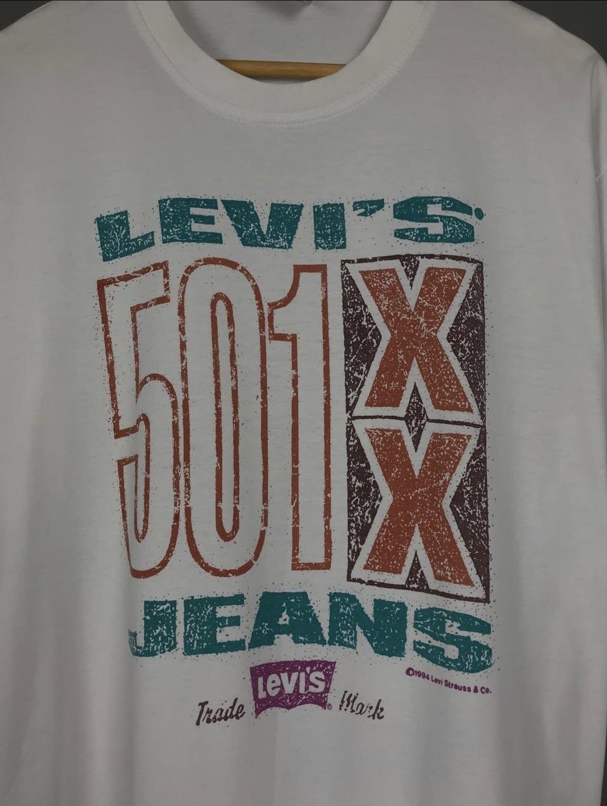 Levi's Levi’s 1994 American vintage streetwear tee Size US L / EU 52-54 / 3 - 3 Thumbnail