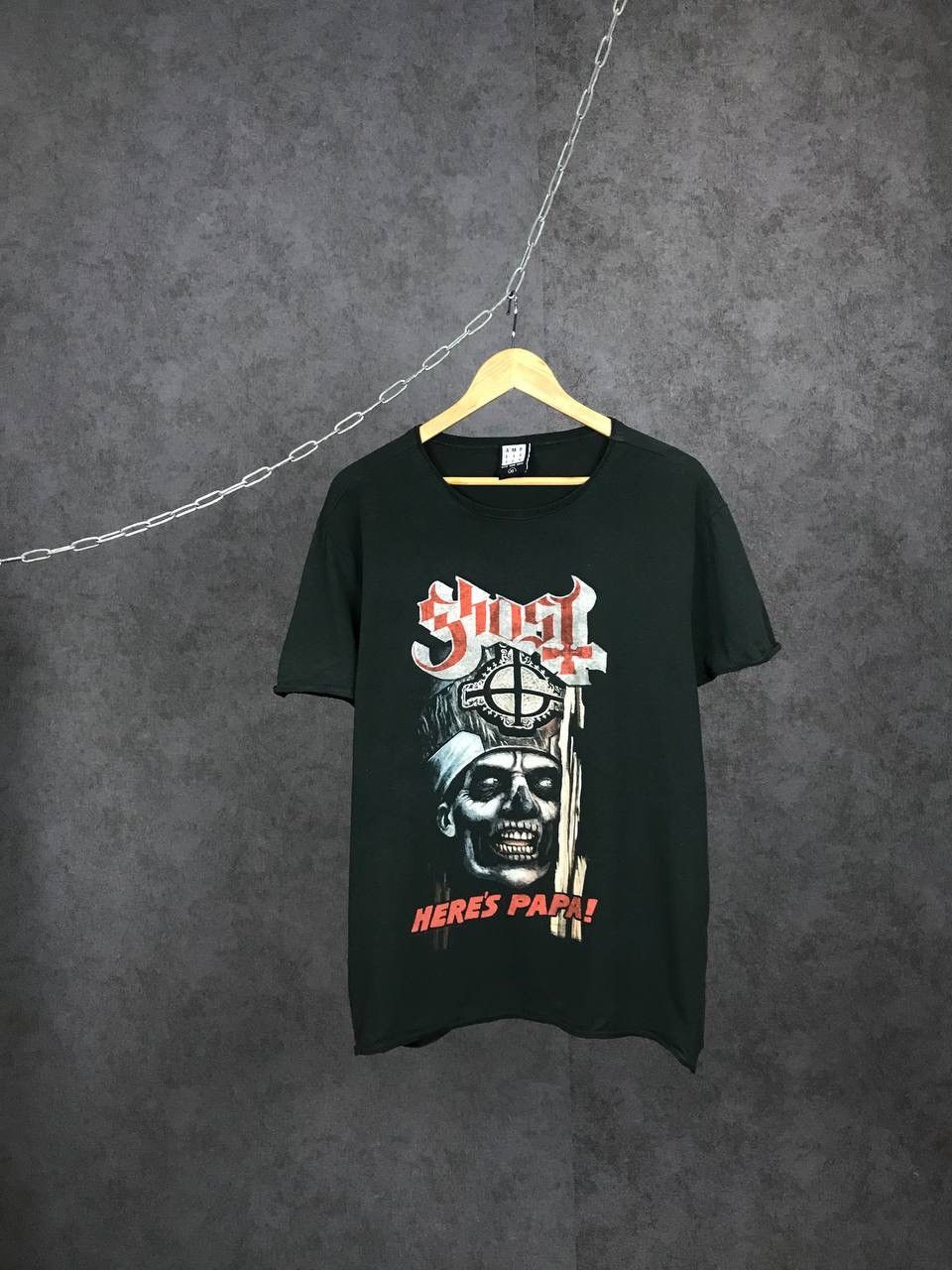 Band Tees Ghost here’s papa vintage rock band tee Size US XL / EU 56 / 4 - 1 Thumbnail