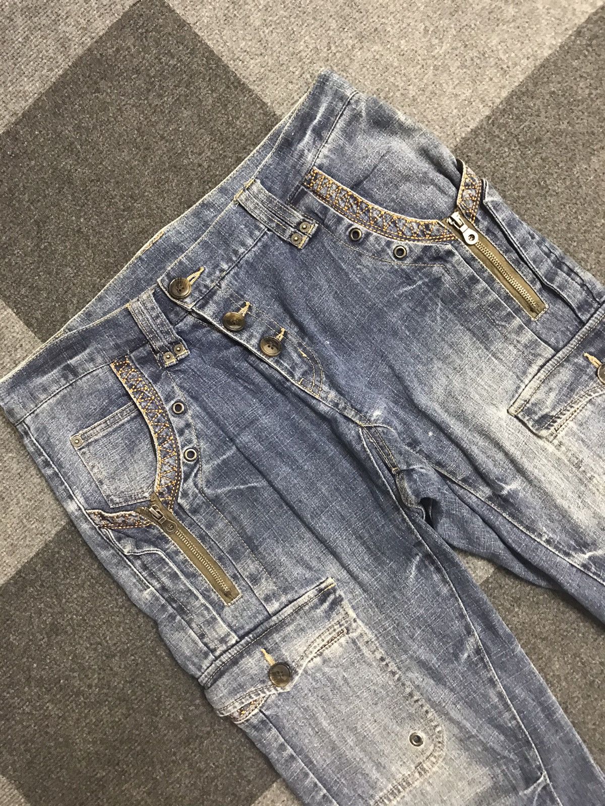 PPFM Archival PPFM Japan Seditionaries Soft Multipockets Jeans Size US 33 - 2 Thumbnail