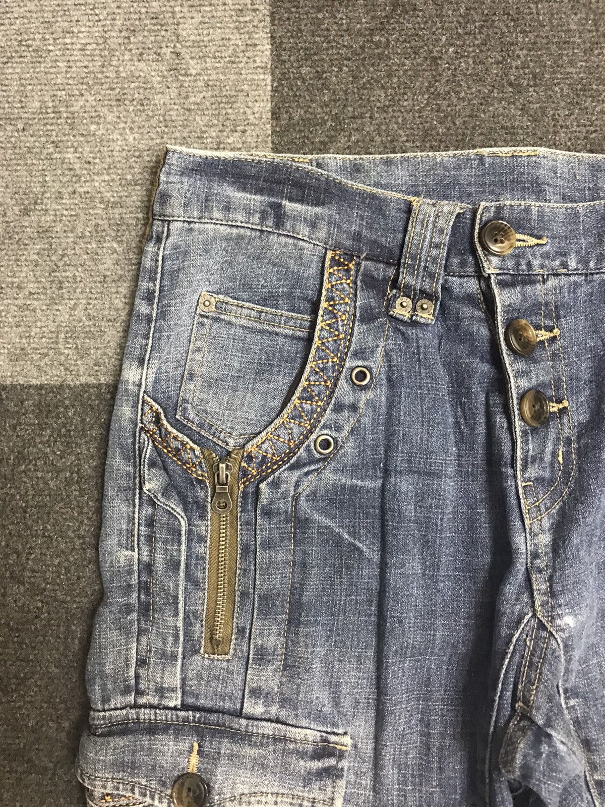 PPFM Archival PPFM Japan Seditionaries Soft Multipockets Jeans Size US 33 - 6 Thumbnail