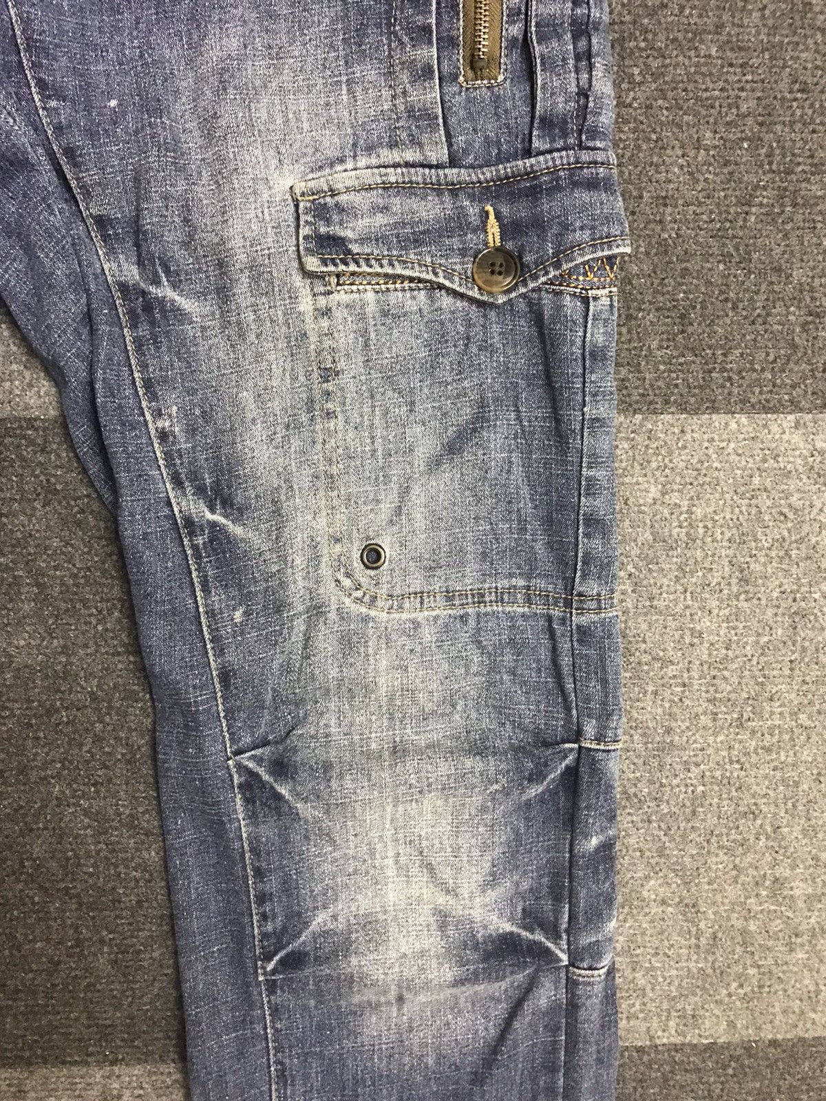 PPFM Archival PPFM Japan Seditionaries Soft Multipockets Jeans Size US 33 - 7 Thumbnail