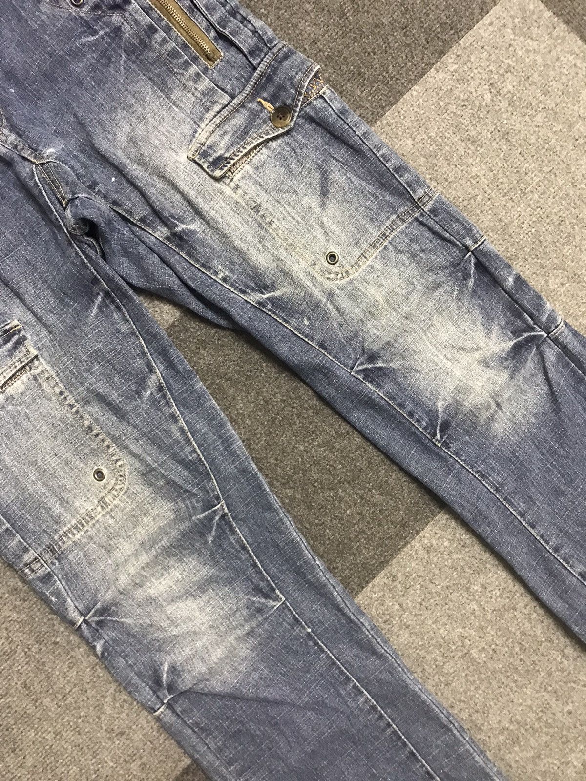 PPFM Archival PPFM Japan Seditionaries Soft Multipockets Jeans Size US 33 - 3 Thumbnail