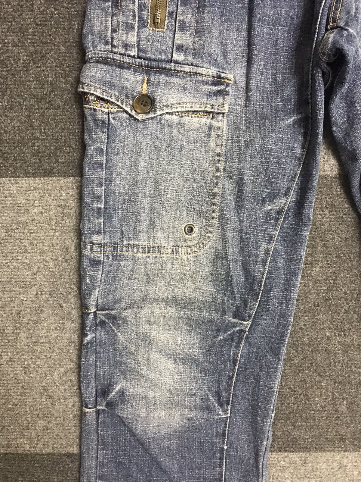 PPFM Archival PPFM Japan Seditionaries Soft Multipockets Jeans Size US 33 - 8 Thumbnail