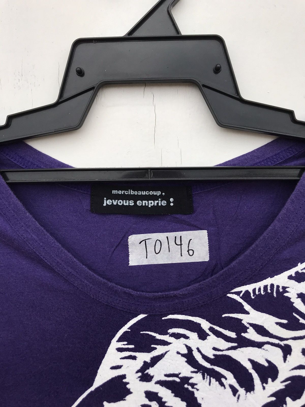 Issey Miyake Mercibeaucoup Issey Miyake Tiger Printed Tees Size S / US 4 / IT 40 - 3 Thumbnail