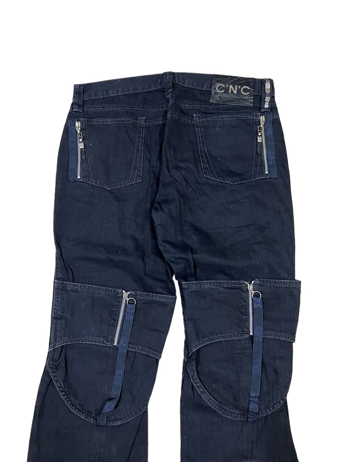 Costume National ARCHIVE🔥Costume National Bondage Zipper & Pockets Denim Size US 29 - 1 Thumbnail
