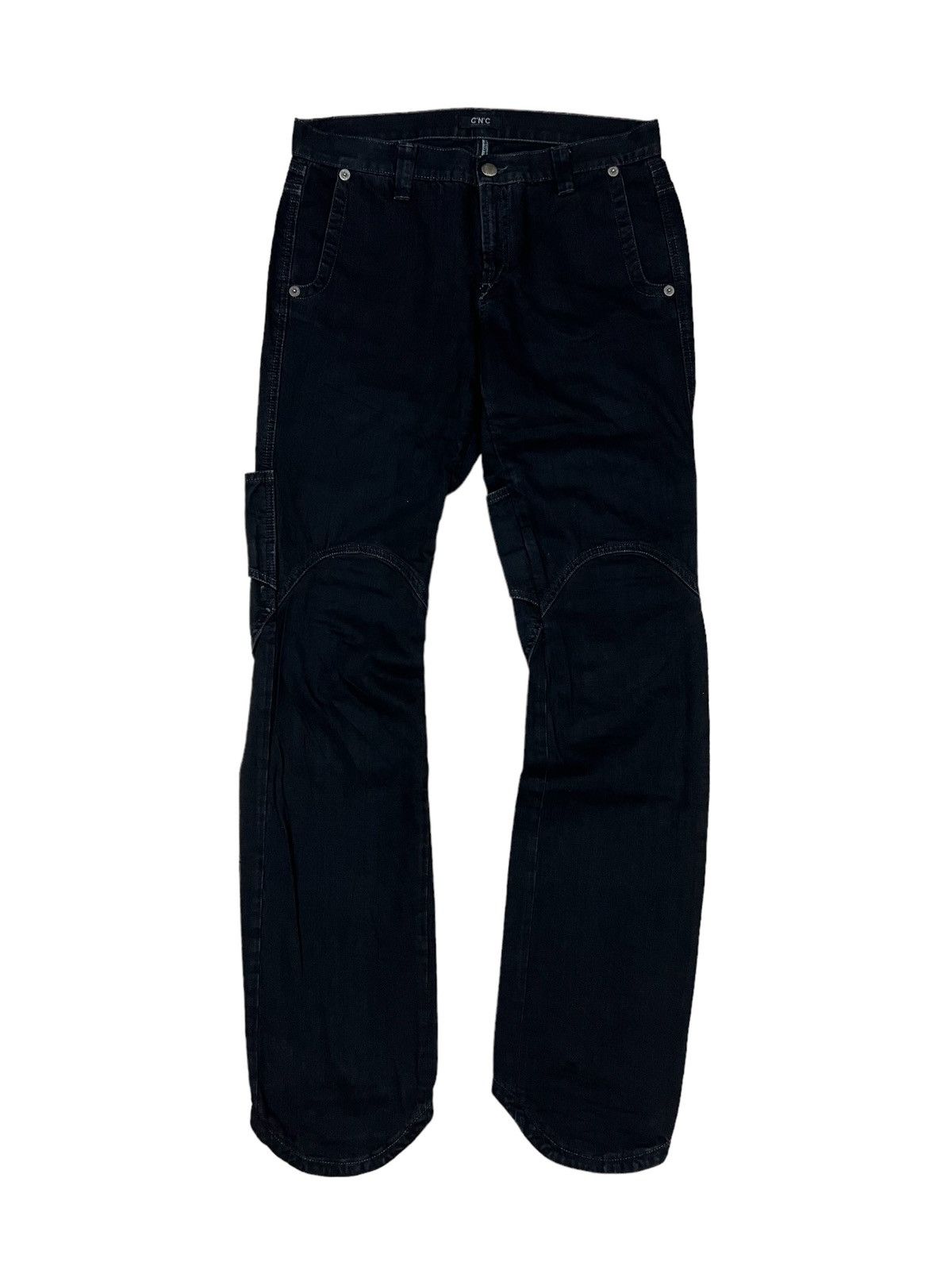 Costume National ARCHIVE🔥Costume National Bondage Zipper & Pockets Denim Size US 29 - 4 Thumbnail