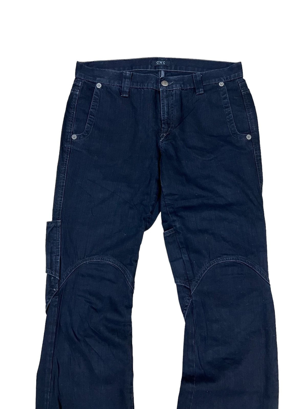 Costume National ARCHIVE🔥Costume National Bondage Zipper & Pockets Denim Size US 29 - 5 Thumbnail