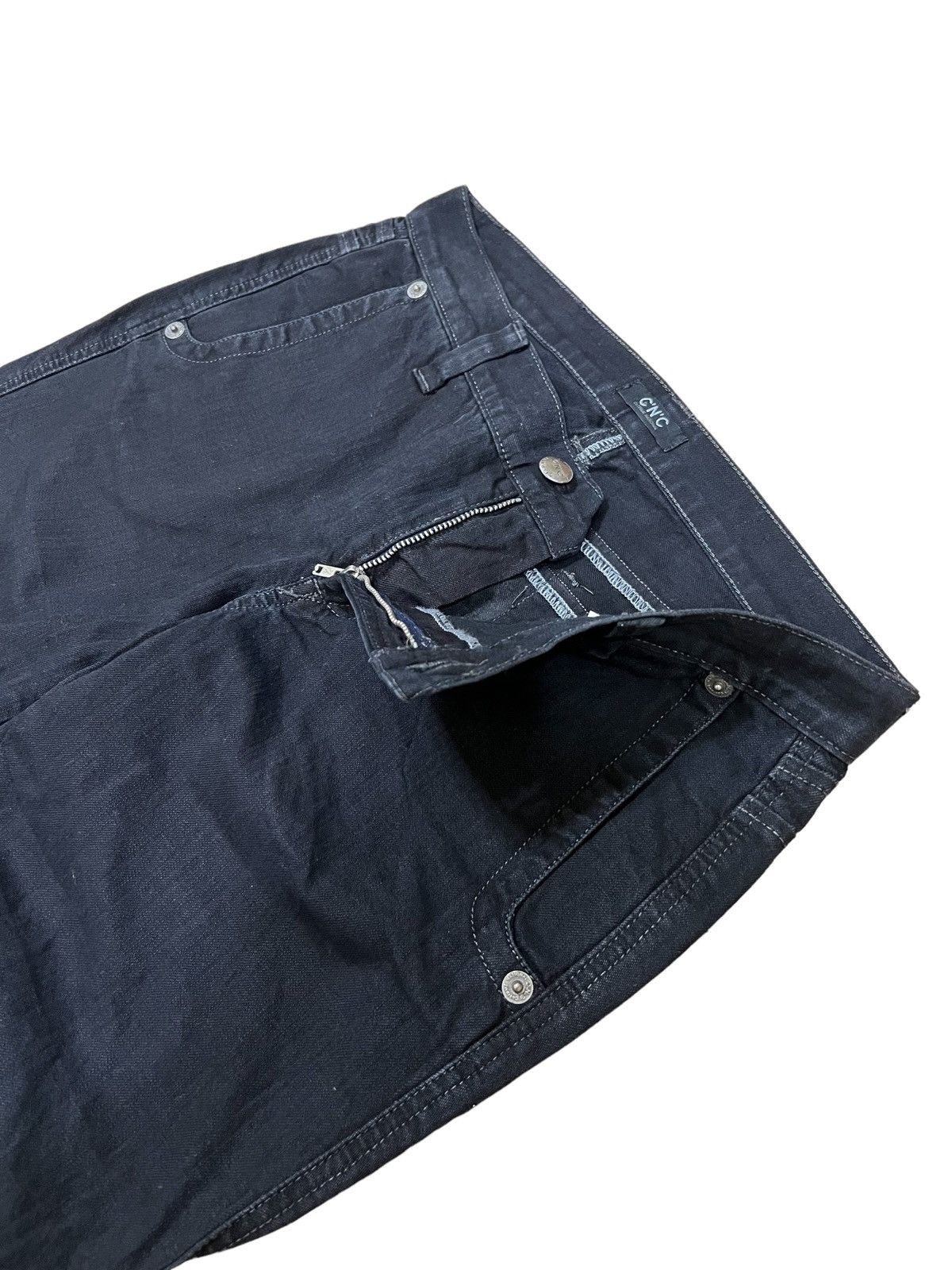 Costume National ARCHIVE🔥Costume National Bondage Zipper & Pockets Denim Size US 29 - 7 Thumbnail