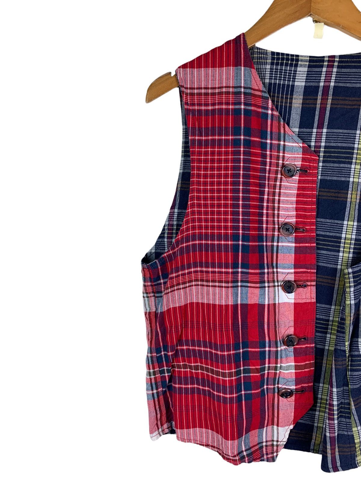 Engineered Garments Vintage Engineered Garments Reversible Vest Rare Design Size US XS / EU 42 / 0 - 18 Thumbnail